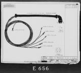 Manufacturer's drawing for Lockheed Corporation P-38 Lightning. Drawing number 195462