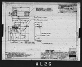 Manufacturer's drawing for North American Aviation B-25 Mitchell Bomber. Drawing number 98-51153