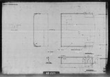 Manufacturer's drawing for North American Aviation B-25 Mitchell Bomber. Drawing number 98-531551