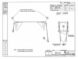Manufacturer's drawing for Vickers Spitfire. Drawing number 36136