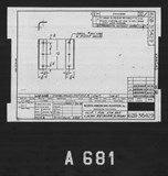 Manufacturer's drawing for North American Aviation B-25 Mitchell Bomber. Drawing number 62B-315429