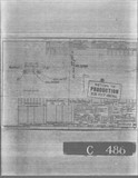 Manufacturer's drawing for Bell Aircraft Corporation P-39 Airacobra. Drawing number 33-733-048