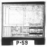 Manufacturer's drawing for Boeing Aircraft Corporation B-17 Flying Fortress. Drawing number 1-17454