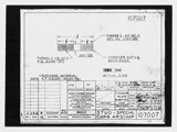 Manufacturer's drawing for Beechcraft AT-10 Wichita - Private. Drawing number 107007