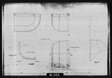 Manufacturer's drawing for North American Aviation B-25 Mitchell Bomber. Drawing number 98-73509
