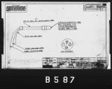 Manufacturer's drawing for Lockheed Corporation P-38 Lightning. Drawing number 196806