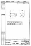 Manufacturer's drawing for Vickers Spitfire. Drawing number 35137