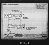 Manufacturer's drawing for North American Aviation B-25 Mitchell Bomber. Drawing number 98-34137