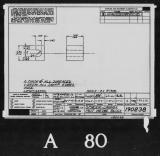 Manufacturer's drawing for Lockheed Corporation P-38 Lightning. Drawing number 190238