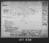 Manufacturer's drawing for Chance Vought F4U Corsair. Drawing number 41195