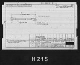 Manufacturer's drawing for North American Aviation B-25 Mitchell Bomber. Drawing number 98-588103