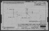 Manufacturer's drawing for North American Aviation B-25 Mitchell Bomber. Drawing number 98-616136