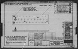 Manufacturer's drawing for North American Aviation B-25 Mitchell Bomber. Drawing number 98-54014
