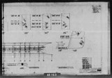 Manufacturer's drawing for North American Aviation B-25 Mitchell Bomber. Drawing number 98-51024