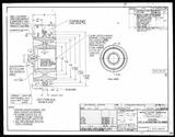 Manufacturer's drawing for Republic Aircraft P-47 Thunderbolt. Drawing number 99C38205