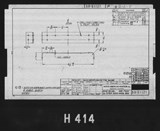Manufacturer's drawing for North American Aviation B-25 Mitchell Bomber. Drawing number 98-61121