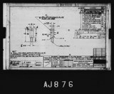 Manufacturer's drawing for North American Aviation B-25 Mitchell Bomber. Drawing number 98-42293