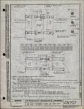 Manufacturer's drawing for Generic Parts - Aviation Standards. Drawing number an707