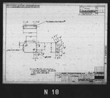 Manufacturer's drawing for North American Aviation B-25 Mitchell Bomber. Drawing number 98-62478