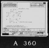 Manufacturer's drawing for Lockheed Corporation P-38 Lightning. Drawing number 195868