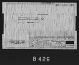 Manufacturer's drawing for North American Aviation B-25 Mitchell Bomber. Drawing number 108-488199