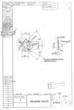 Manufacturer's drawing for Vickers Spitfire. Drawing number 37939