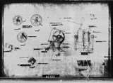 Manufacturer's drawing for North American Aviation B-25 Mitchell Bomber. Drawing number 98-63208