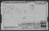 Manufacturer's drawing for North American Aviation B-25 Mitchell Bomber. Drawing number 98-73555_H