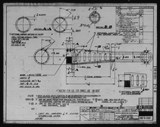 Manufacturer's drawing for North American Aviation B-25 Mitchell Bomber. Drawing number 98-61051