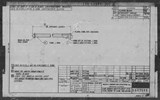 Manufacturer's drawing for North American Aviation B-25 Mitchell Bomber. Drawing number 98-53549