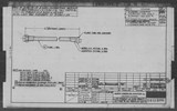 Manufacturer's drawing for North American Aviation B-25 Mitchell Bomber. Drawing number 98-51844