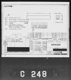 Manufacturer's drawing for Boeing Aircraft Corporation B-17 Flying Fortress. Drawing number 1-27748