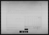Manufacturer's drawing for Beechcraft T-34 Mentor. Drawing number 100801