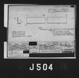 Manufacturer's drawing for Douglas Aircraft Company C-47 Skytrain. Drawing number 1059614