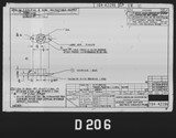 Manufacturer's drawing for North American Aviation P-51 Mustang. Drawing number 104-42296