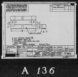 Manufacturer's drawing for Lockheed Corporation P-38 Lightning. Drawing number 191986