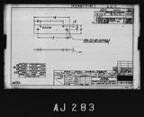 Manufacturer's drawing for North American Aviation B-25 Mitchell Bomber. Drawing number 108-712102