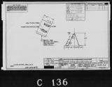 Manufacturer's drawing for Lockheed Corporation P-38 Lightning. Drawing number 195133