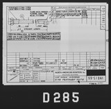 Manufacturer's drawing for North American Aviation P-51 Mustang. Drawing number 99-51841