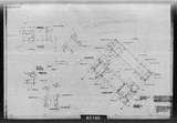 Manufacturer's drawing for North American Aviation B-25 Mitchell Bomber. Drawing number 98-62545