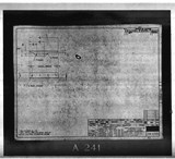 Manufacturer's drawing for North American Aviation T-28 Trojan. Drawing number 200-315251