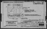 Manufacturer's drawing for North American Aviation B-25 Mitchell Bomber. Drawing number 98-58334
