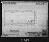 Manufacturer's drawing for North American Aviation B-25 Mitchell Bomber. Drawing number 62a-43216