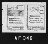 Manufacturer's drawing for North American Aviation B-25 Mitchell Bomber. Drawing number 2w2