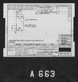 Manufacturer's drawing for North American Aviation B-25 Mitchell Bomber. Drawing number 62B-315327
