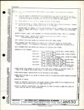 Manufacturer's drawing for Generic Parts - Aviation Standards. Drawing number an530