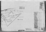 Manufacturer's drawing for North American Aviation B-25 Mitchell Bomber. Drawing number 98-42177