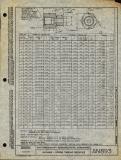 Manufacturer's drawing for Generic Parts - Aviation Standards. Drawing number an893