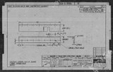 Manufacturer's drawing for North American Aviation B-25 Mitchell Bomber. Drawing number 98-61596_H