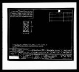 Manufacturer's drawing for Lockheed Corporation P-38 Lightning. Drawing number 202701